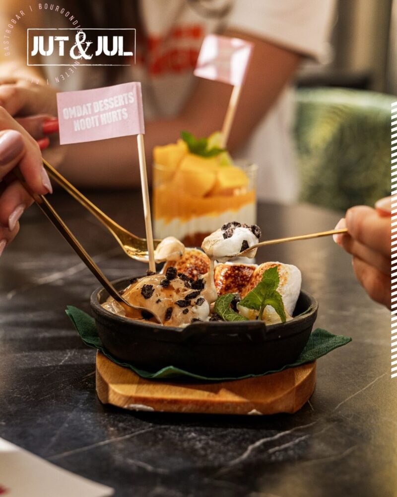 🤤 Bewaar altijd ruimte voor dit dessert, omdat een dessert...